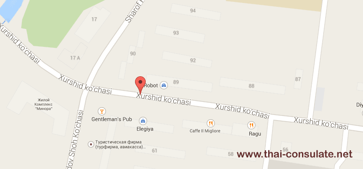 Royal Thai Honorary Consulate in Tashkent 