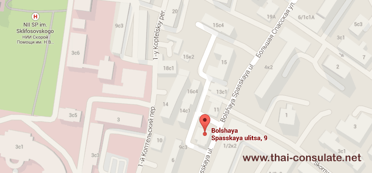 Royal Thai Embassy Russia