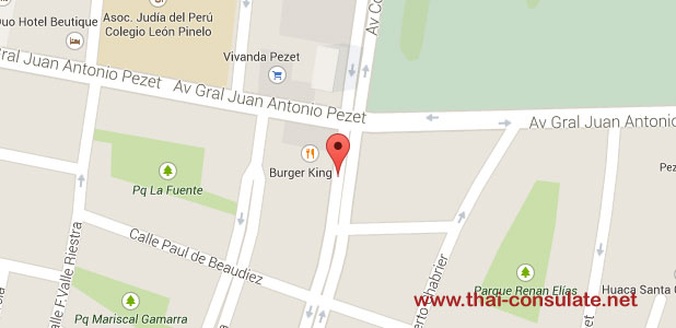 Royal Thai Embassy in Peru